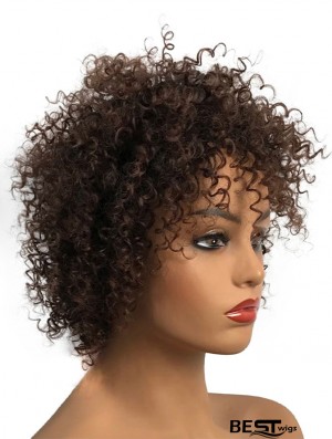 Afro-Inspired Full Wigs with Black Roots for African American Women - Natural Hair Replacemen