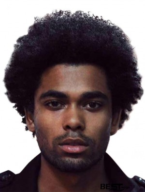 Full Synthetic Wig for African American Men - Realistic & Durable Hairstyle