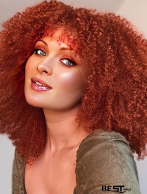 Kinky Curly Afro Wig for Black Women - Short Natural-Looking Hair Extension