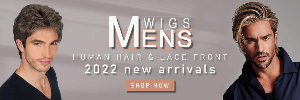 Buy Synthetic Men's Wigs Here