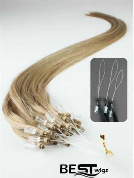 Good Blonde Straight Micro Loop Ring Hair Extensions