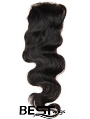 Online Black Long Wavy Lace Closures