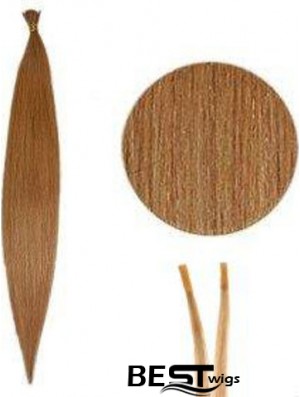 Auburn Straight Stick/I Tip Hair Extensions