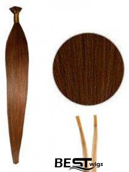 Auburn Straight Stick/I Tip Hair Extensions