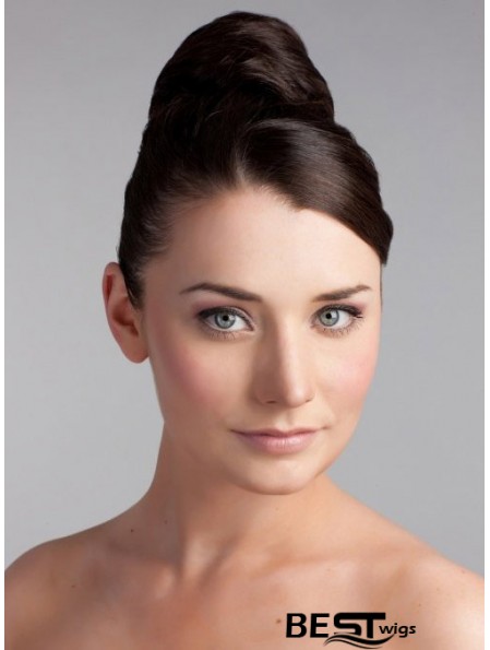 Brown Bun Hairpieces