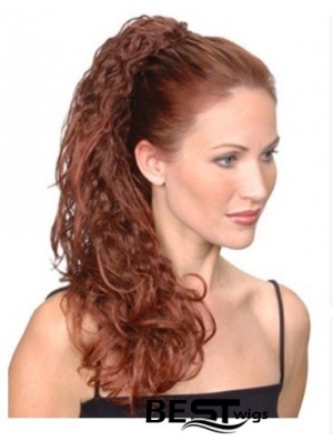 Popular Curly Auburn Ponytails