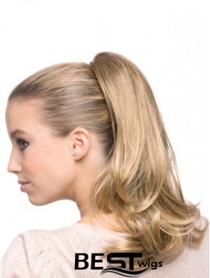 Style Wavy Blonde Ponytails