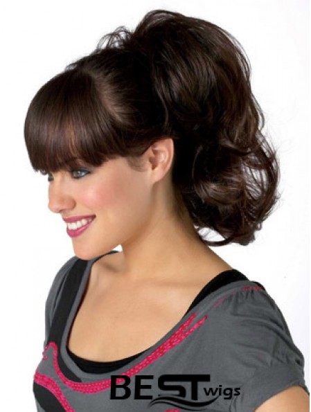 Discount Wavy Brown Ponytails