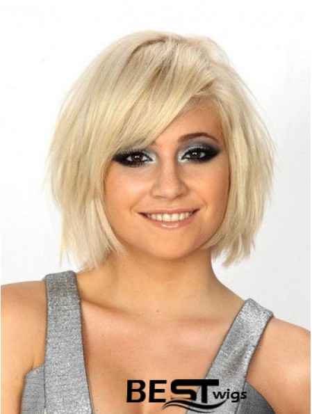 Bob Wigs UK 100% Hand Tied Straight Style Chin Length