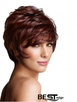 Monofilament Wavy Layered Short 7 inch Exquisite Wigs