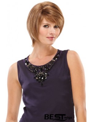 Bobs Short Auburn Straight No-Fuss Petite Wigs