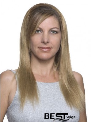 Straight 100% Hand-tied Blonde New Long Wigs