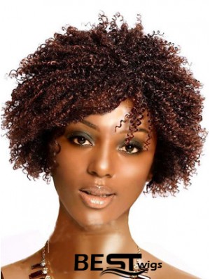 Trendy 8 inch Short Kinky Wigs For Black Women