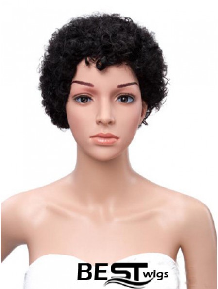 8 inch Black Lace Wigs For Black Women