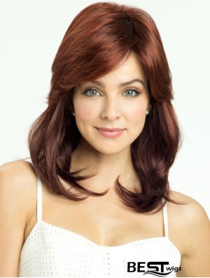 Straight Layered Shoulder Length Online Ombre/2 Tone Wigs