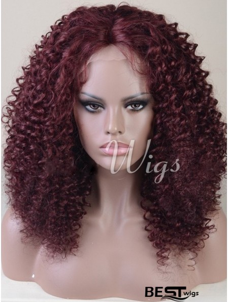 Ideal 14 inch Long Kinky Wigs For Black Women