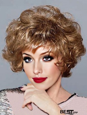 Curly Blonde Perfect Short Classic Wigs