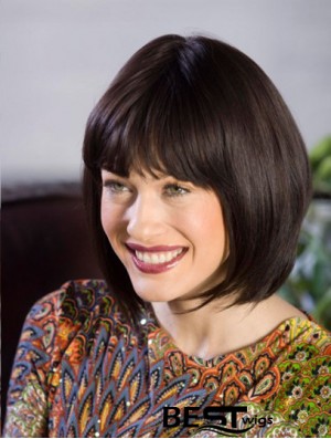 Chin Length Bobs 11 inch 100% Hand Tied Wigs