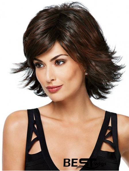 Auburn Chin Length Wavy Layered 10 inch Great Medium Wigs