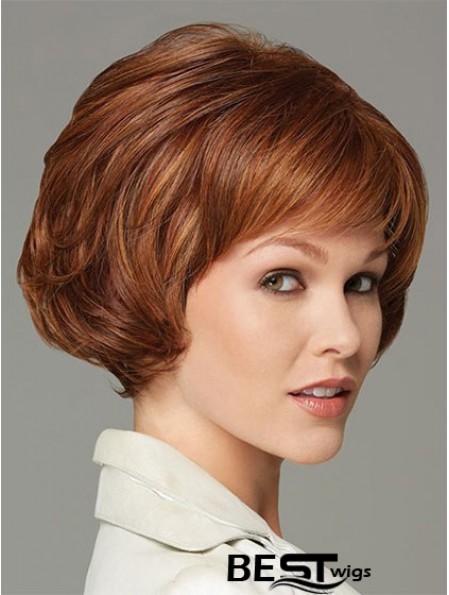 Wavy Auburn New Short Classic Wigs