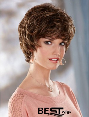 Wavy Brown Online Short Classic Wigs