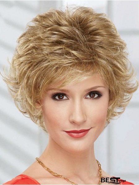 Short Wavy Capless Layered 10 inch Fabulous Synthetic Wigs