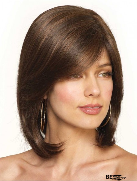 Lace Front Shoulder Length Straight Auburn Cheapest Bob Wigs