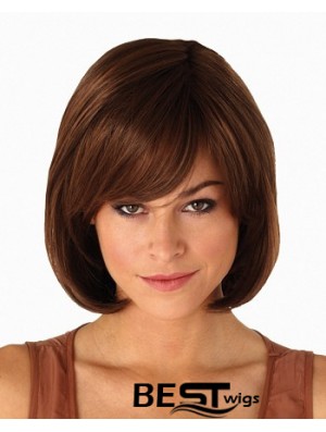 Straight Bobs 11 inch Auburn Best Synthetic Wigs