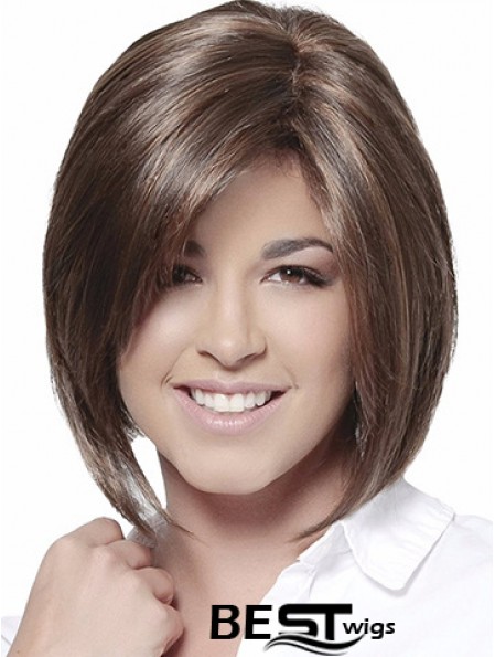 Bobs Brown Straight Chin Length 10 inch High Quality Medium Wigs