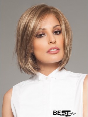 Chin Length Blonde Gorgeous 10 inch Straight Bob Wigs