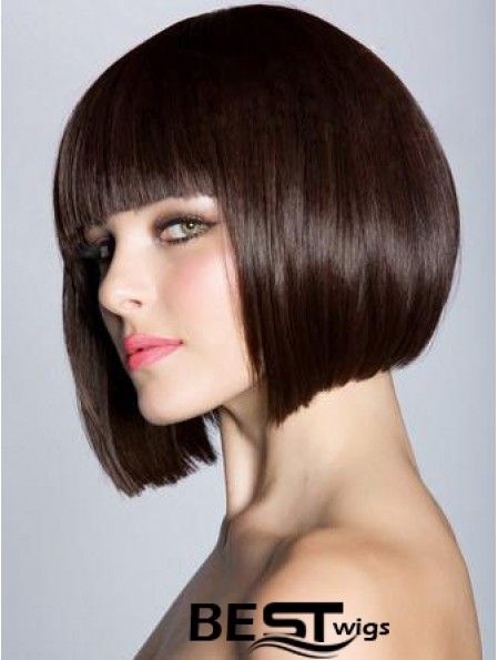 Bob Wigs For Women Chin Length Straight Style Bobs Cut