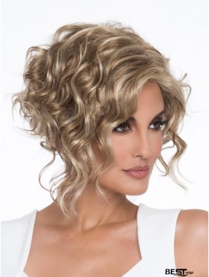 Cropped Capless Blonde 6 inch Classic Lady Wig