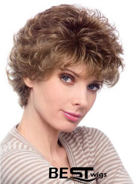 Layered Short Auburn UK Wigs