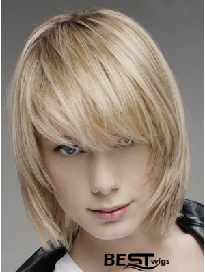 Brown Lace Front Straight Men Hand Tied And Mono Top Human Hair Wig
