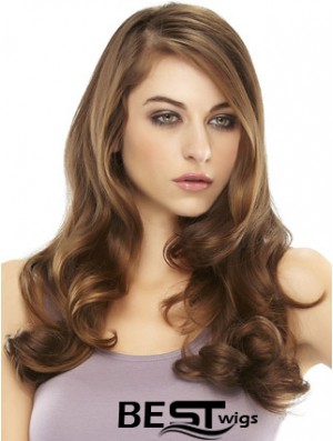 Cheap Auburn Wavy Long Hair Falls & Half