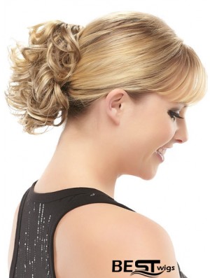 Blonde Bun Hair Pieces