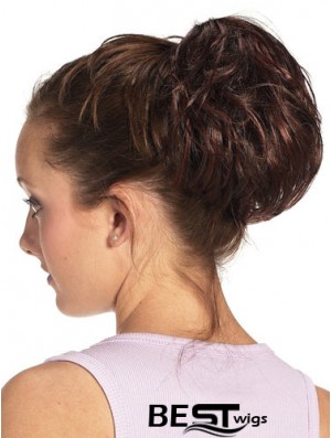 Auburn Hair Bun Pieces