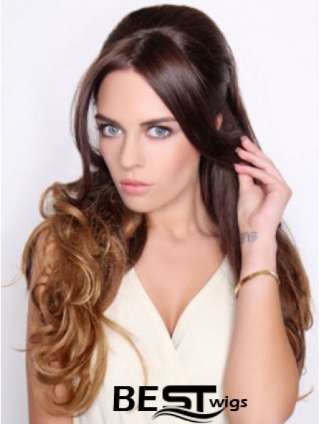 Perfect Black Synthetic Wavy Hair Falls