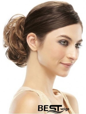 Brown Bun Hair Wrap