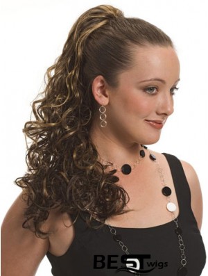 Cheap Curly Brown Ponytails
